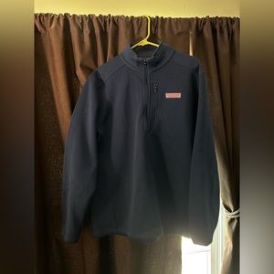 Vineyard Vines Navy 1/4 Sweater